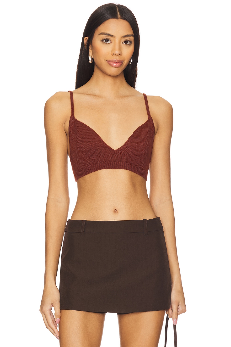 WeWoreWhat Sweater Bra Top