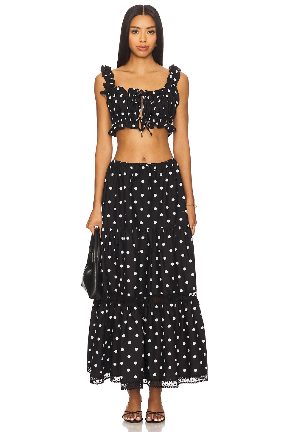 x REVOLVE Double Tie Top