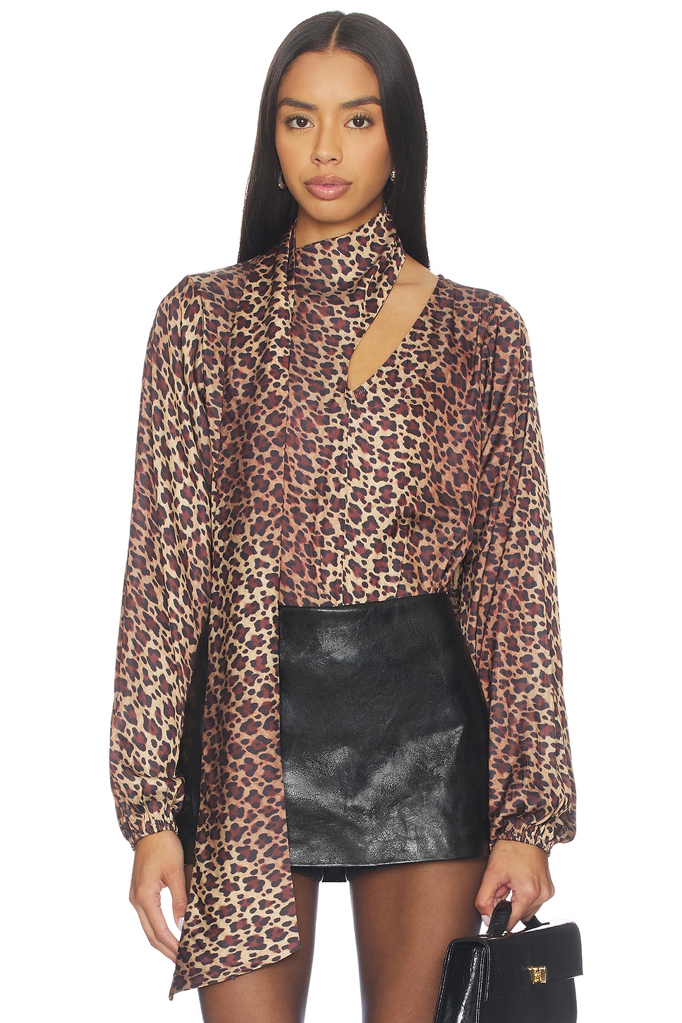 x REVOLVE Wrap Neck Tie Top - thumbnail 2