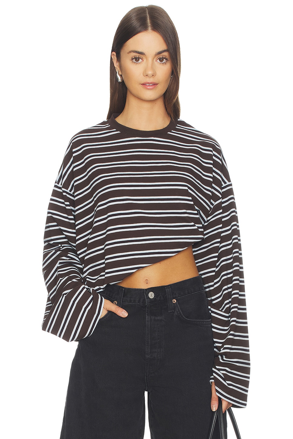 Boxy Oversized Crew Neck
