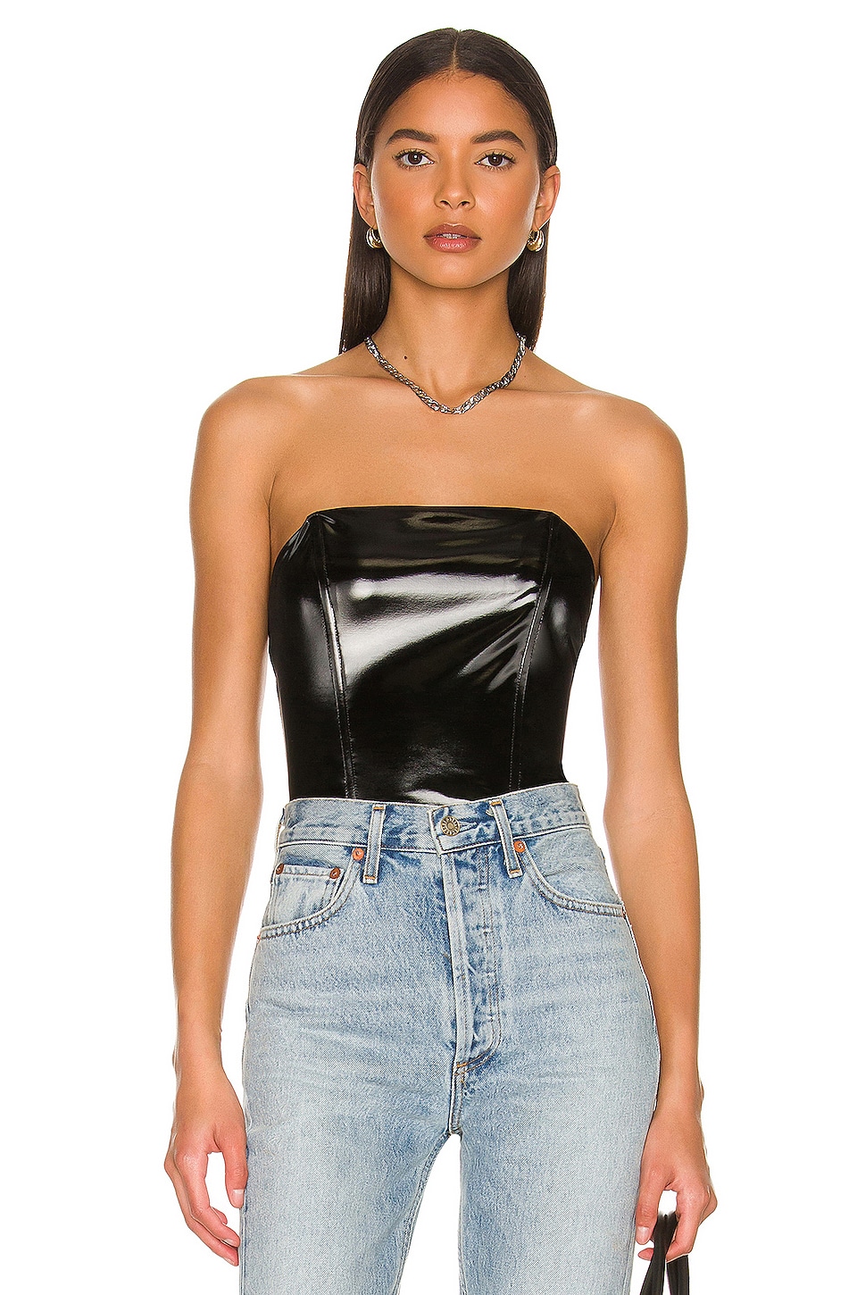 WeWoreWhat Fitted Corset in Black | REVOLVE
