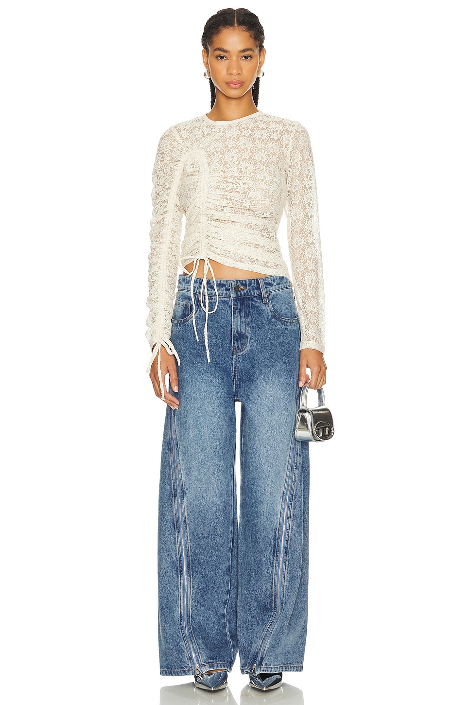 Wynn Hamlyn Zipper Jeans