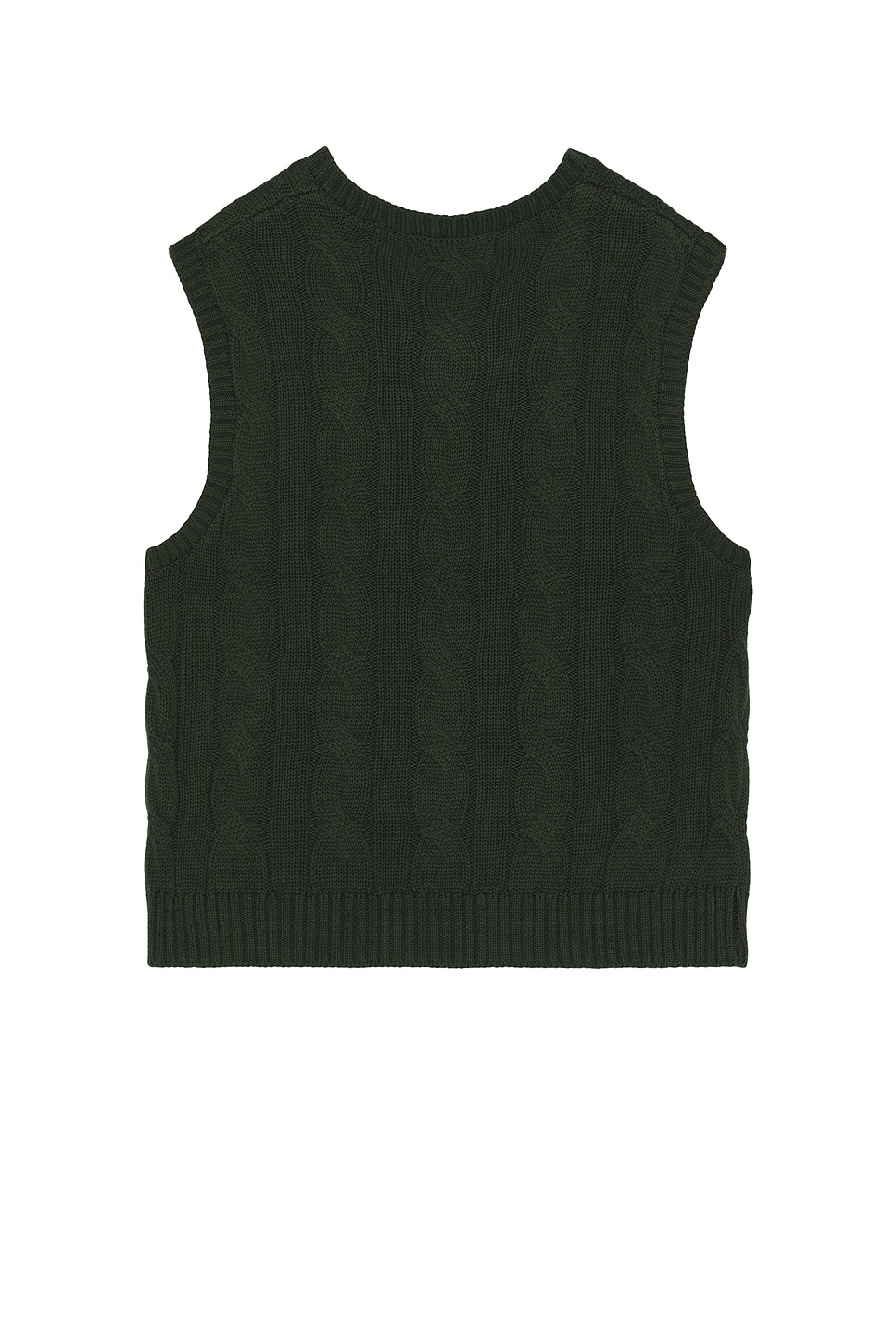 Cable Knit Vest - Thumbnail 2