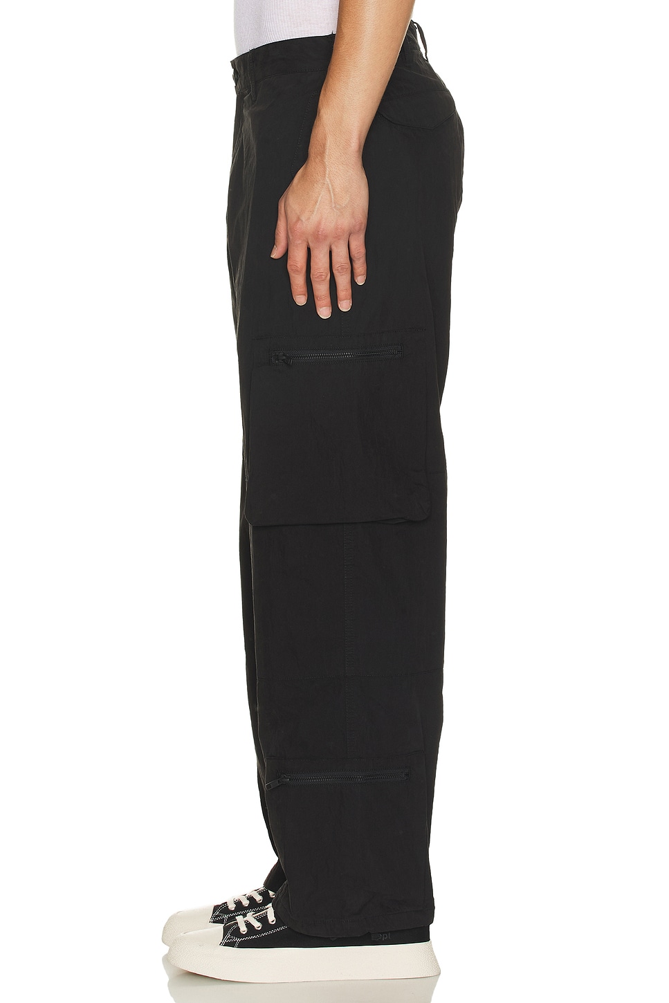 XLARGE×FR2 STITCHED RESORT CARGO PANTS KREATE Crinkled Zippered Cargo Pants