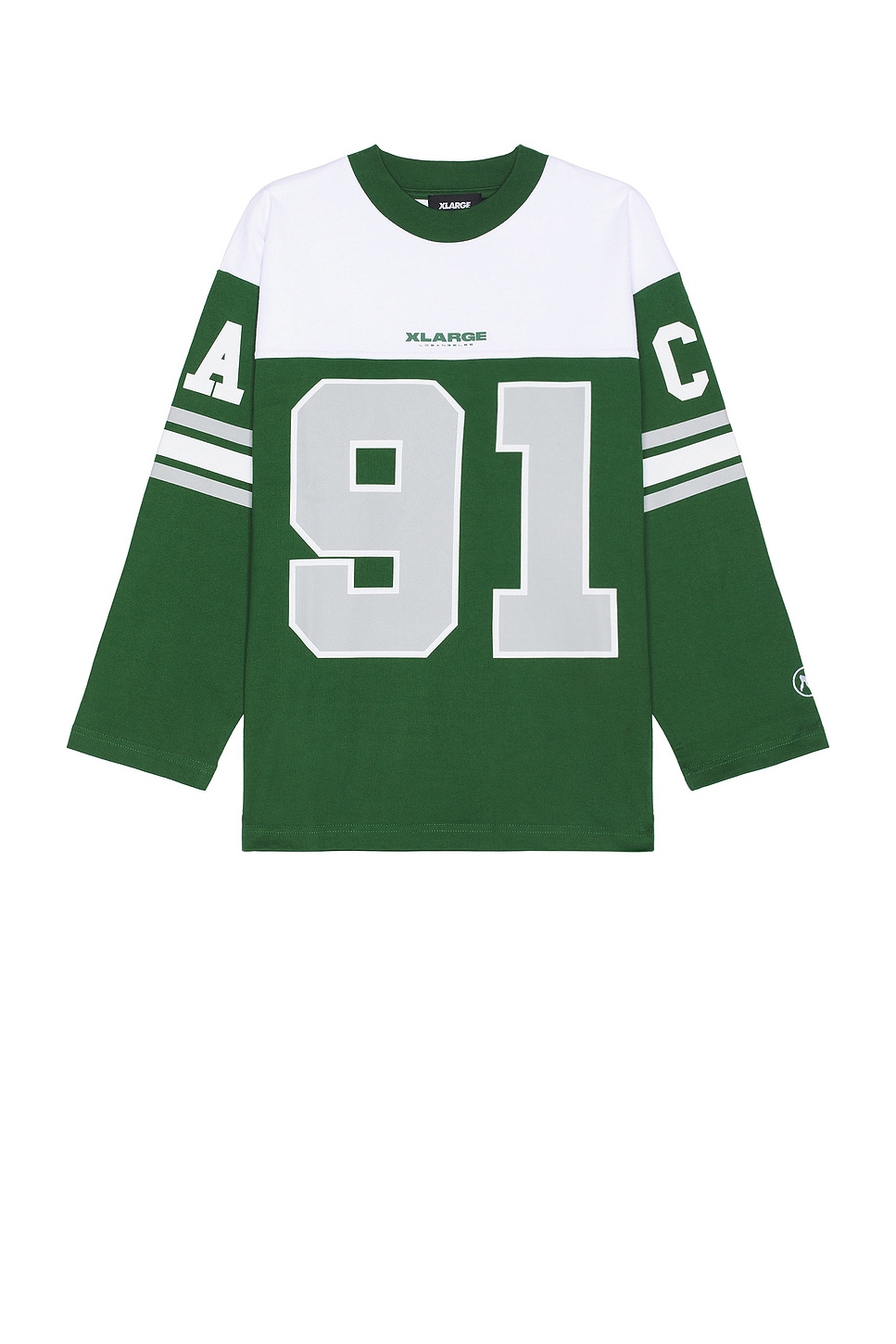 XLARGE Football Long Sleeve Tee in Green | REVOLVE