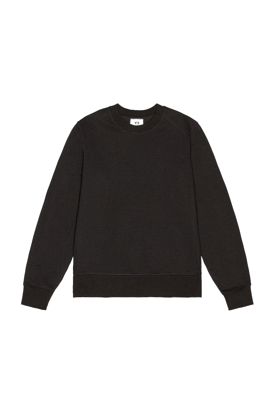 y3 black sweatshirt