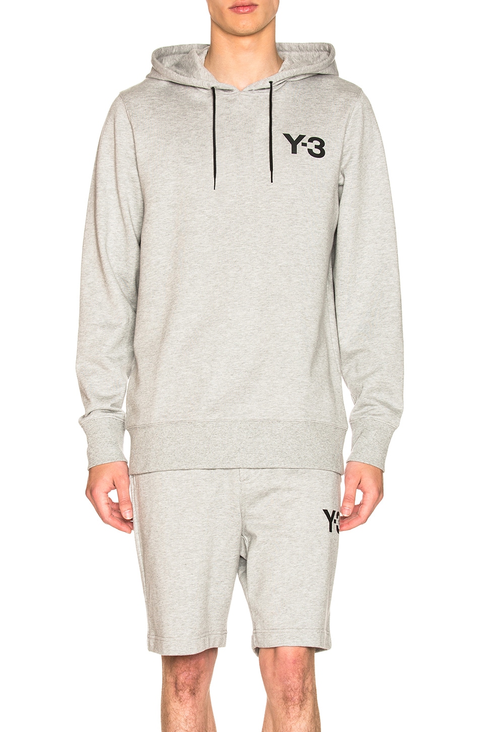 y3 grey hoodie