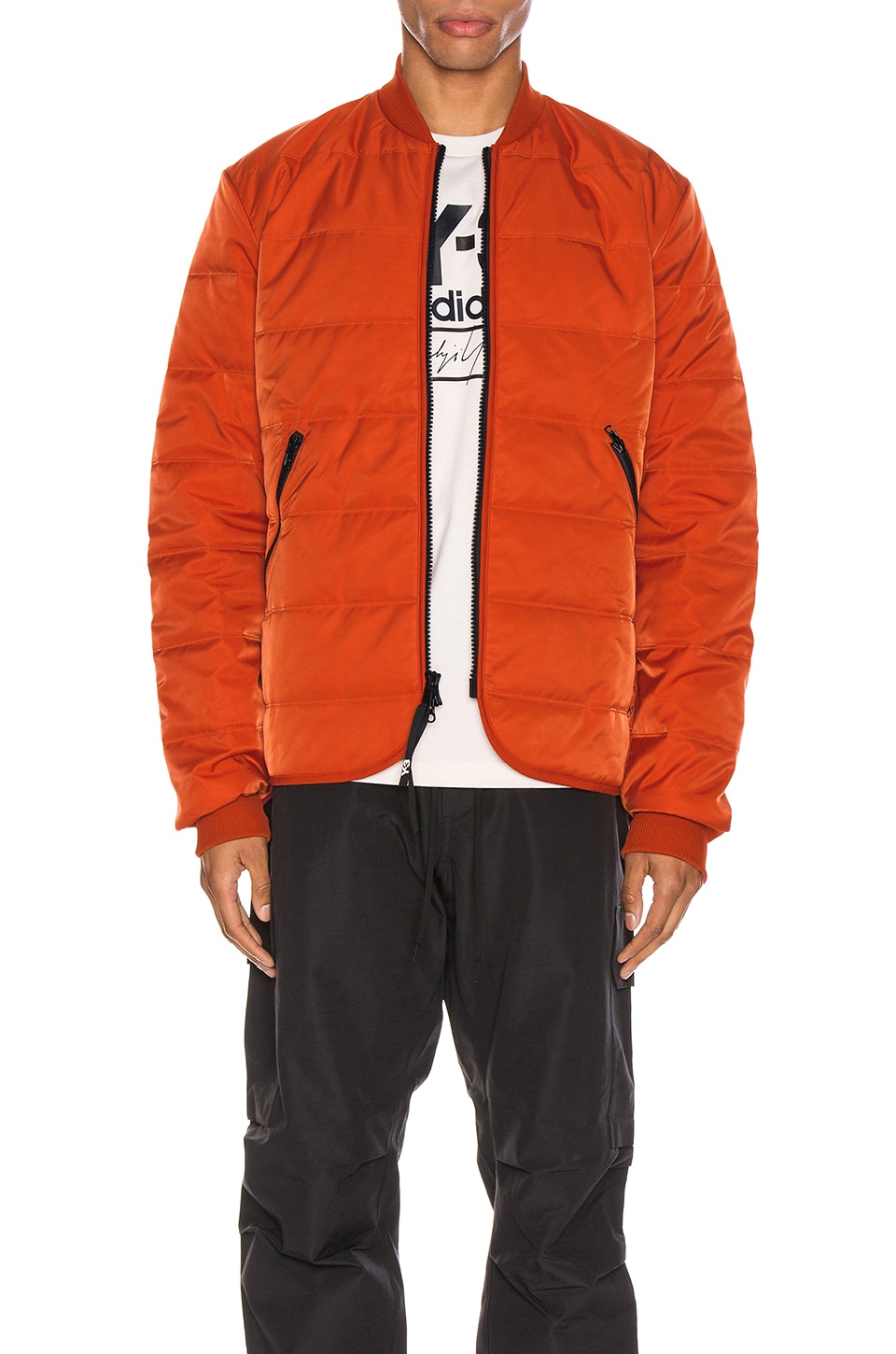 y3 orange jacket