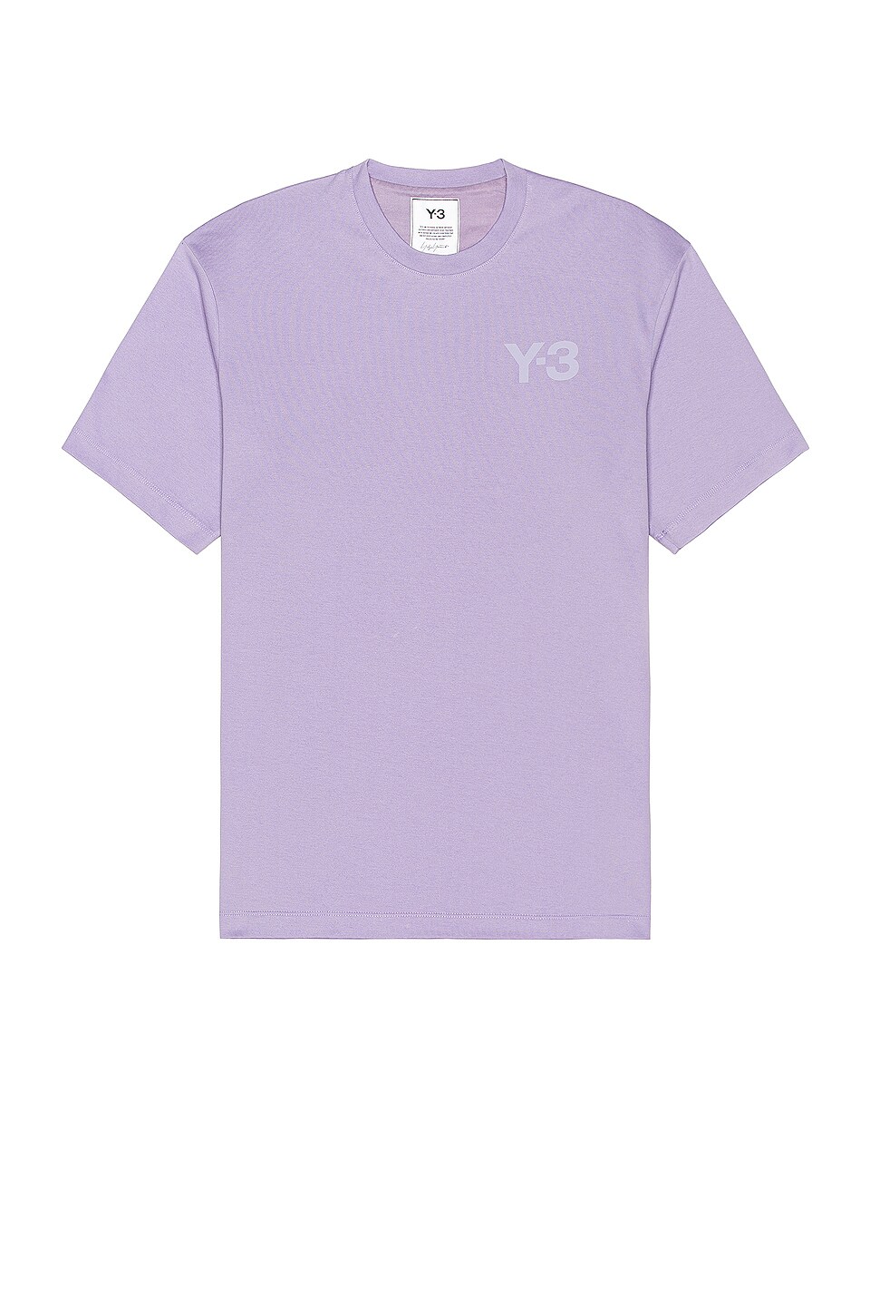 y3 logo tee