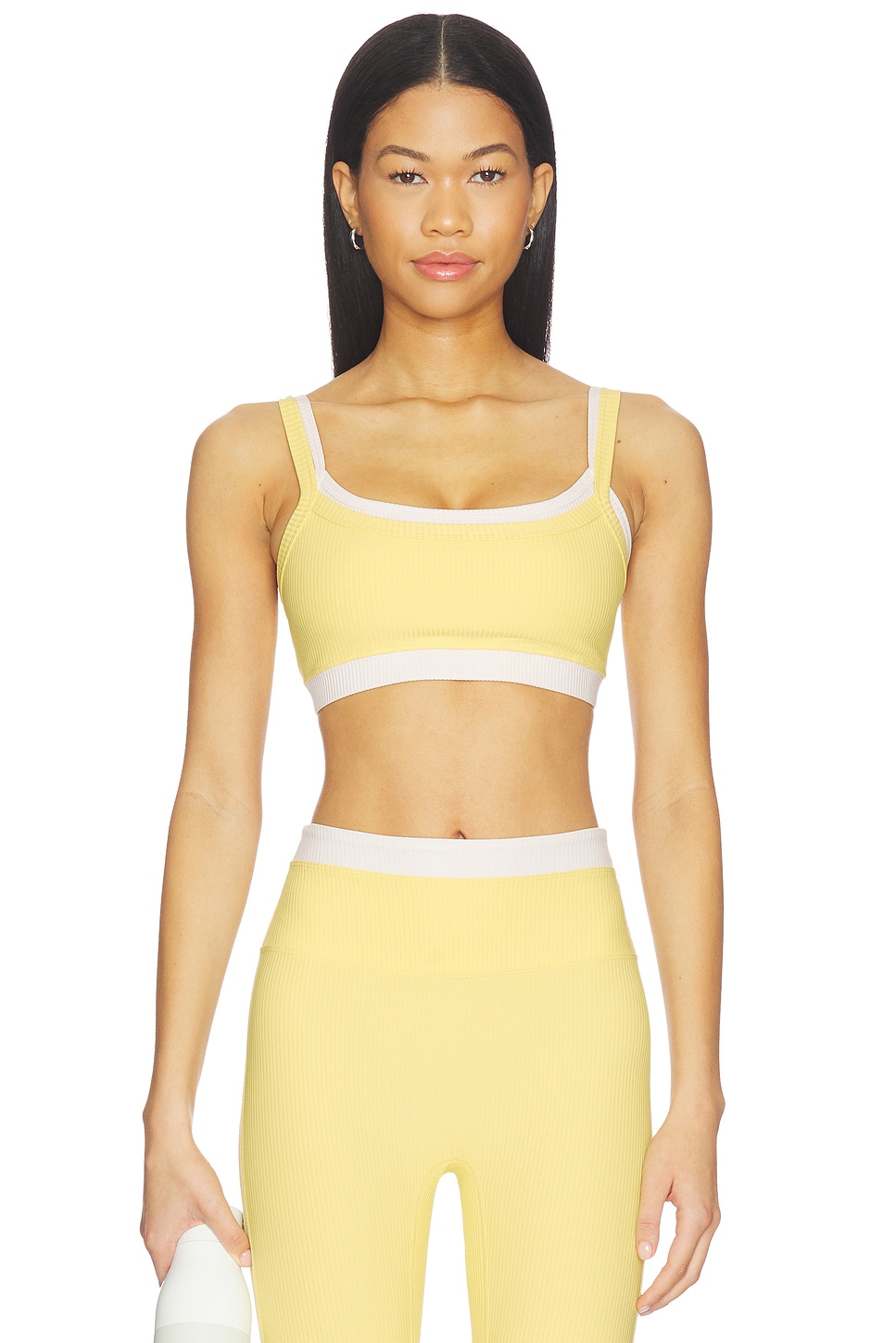 Ribbed Layered Bralette