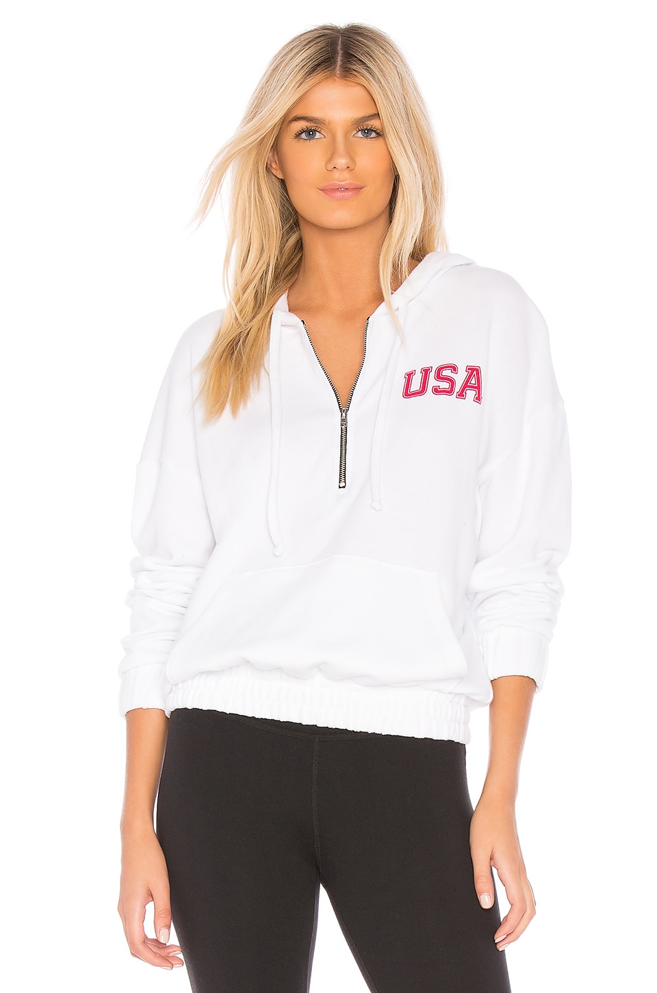 YEAR OF OURS Tennis Hoodie in White | REVOLVE