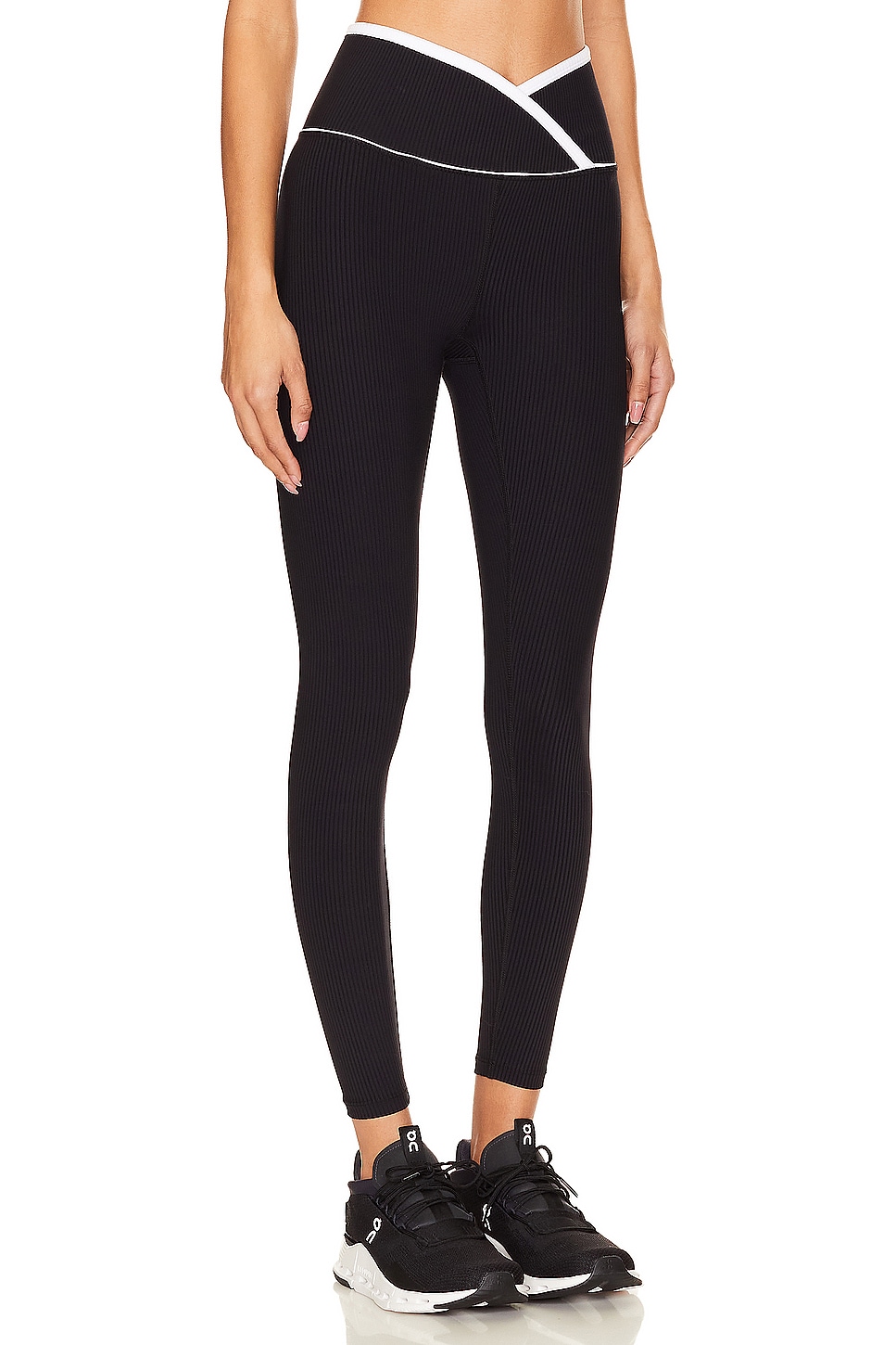 Year of Ours Ribbed Two Tone Veronica Legging thumbnail