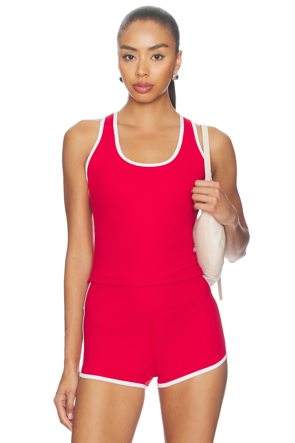 Sport Cut Out Back Tank Top