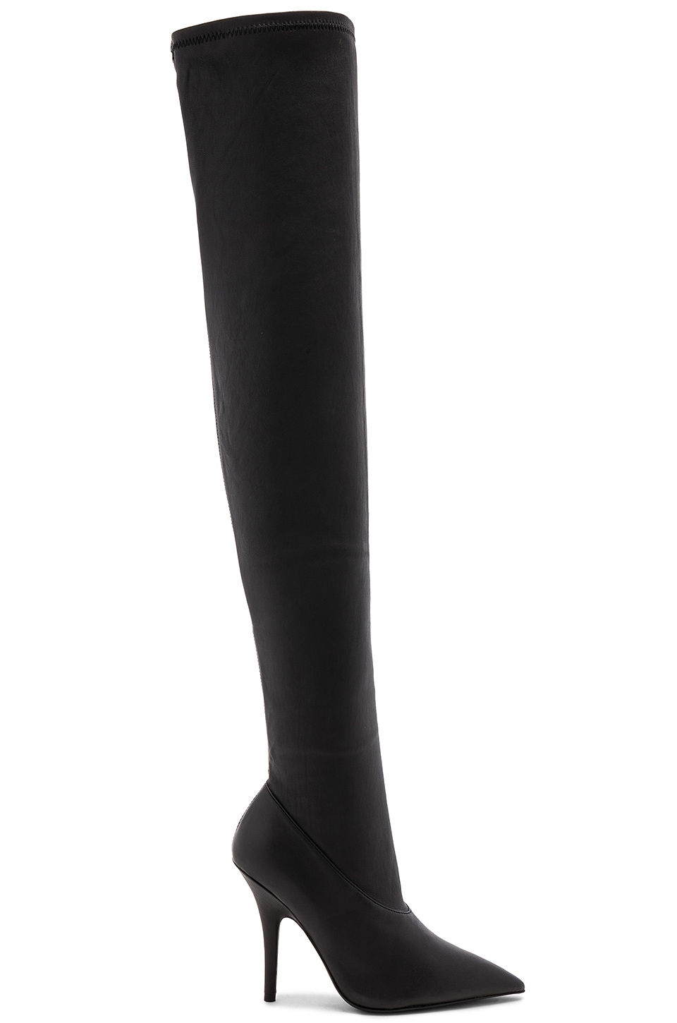 yeezy thigh high boots price