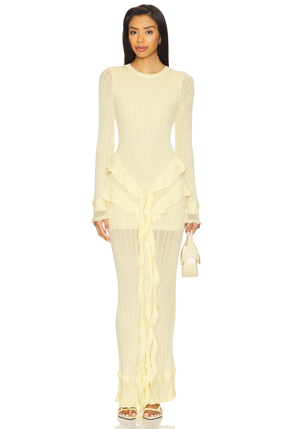 Yellow The Label Presley Knit Dress in Butter | REVOLVE Yellow The Label Presley Knit Dress in Butter | REVOLVE