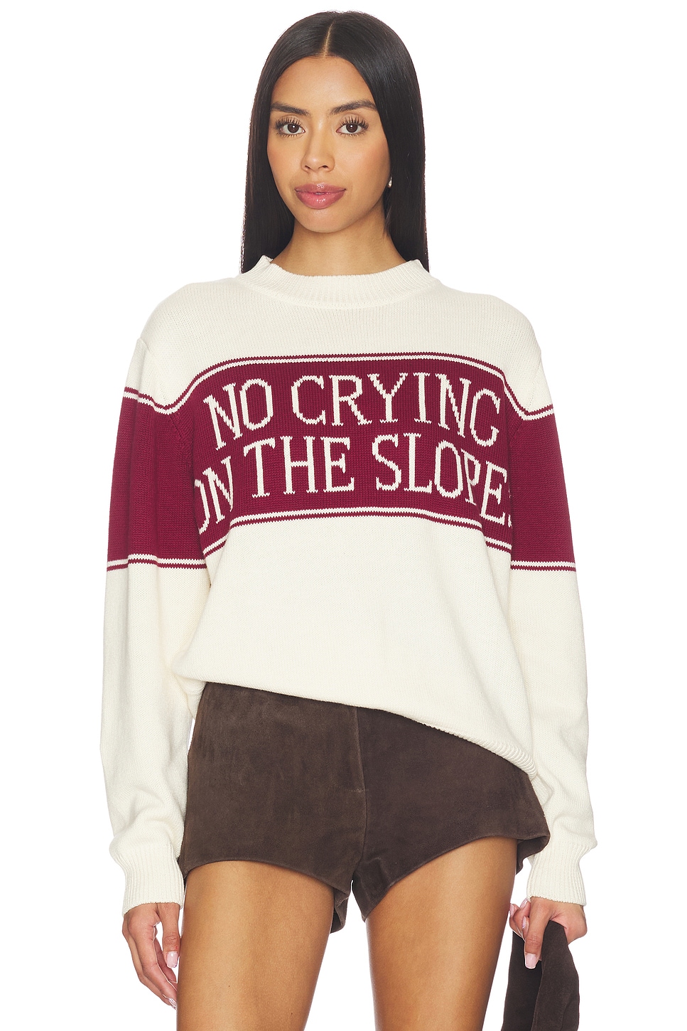 YLLW THE LABEL No Crying On The Slopes Pullover