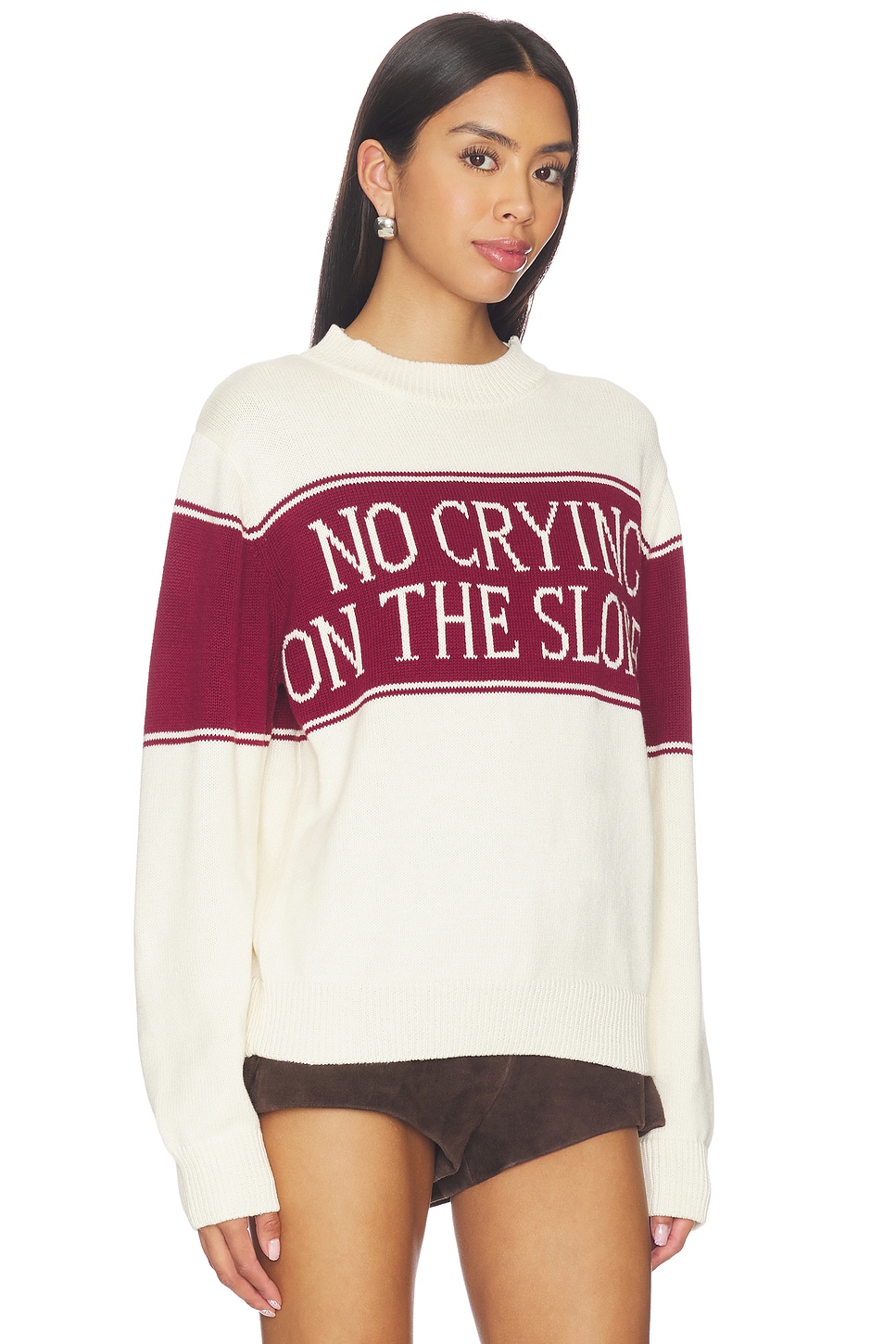 YLLW THE LABEL No Crying On The Slopes Pullover