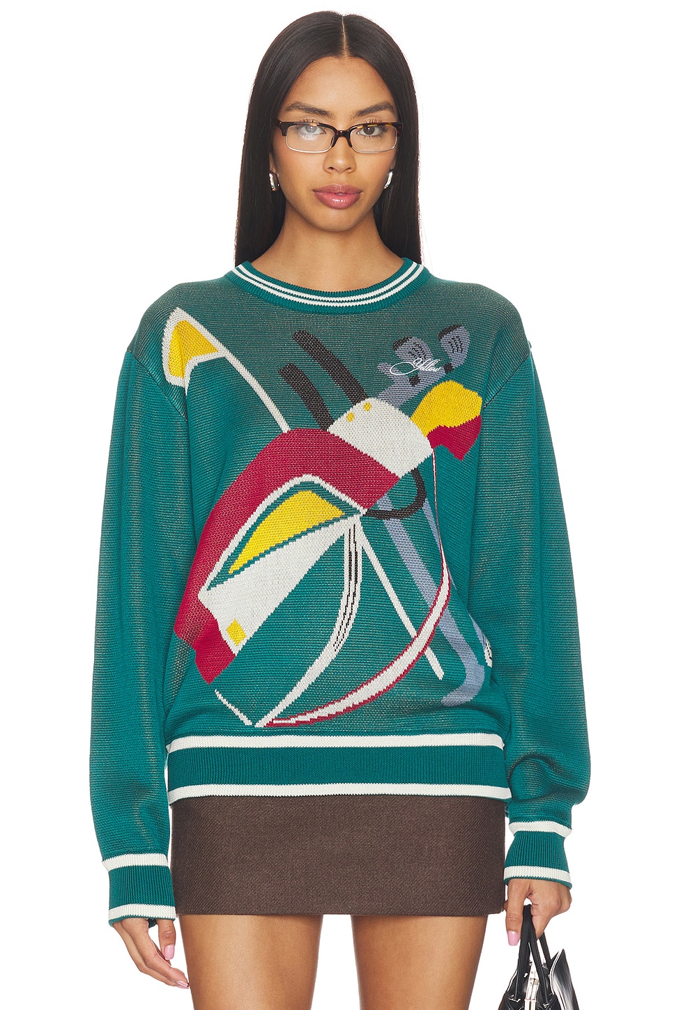 Golfbag Tencel Knit Pullover