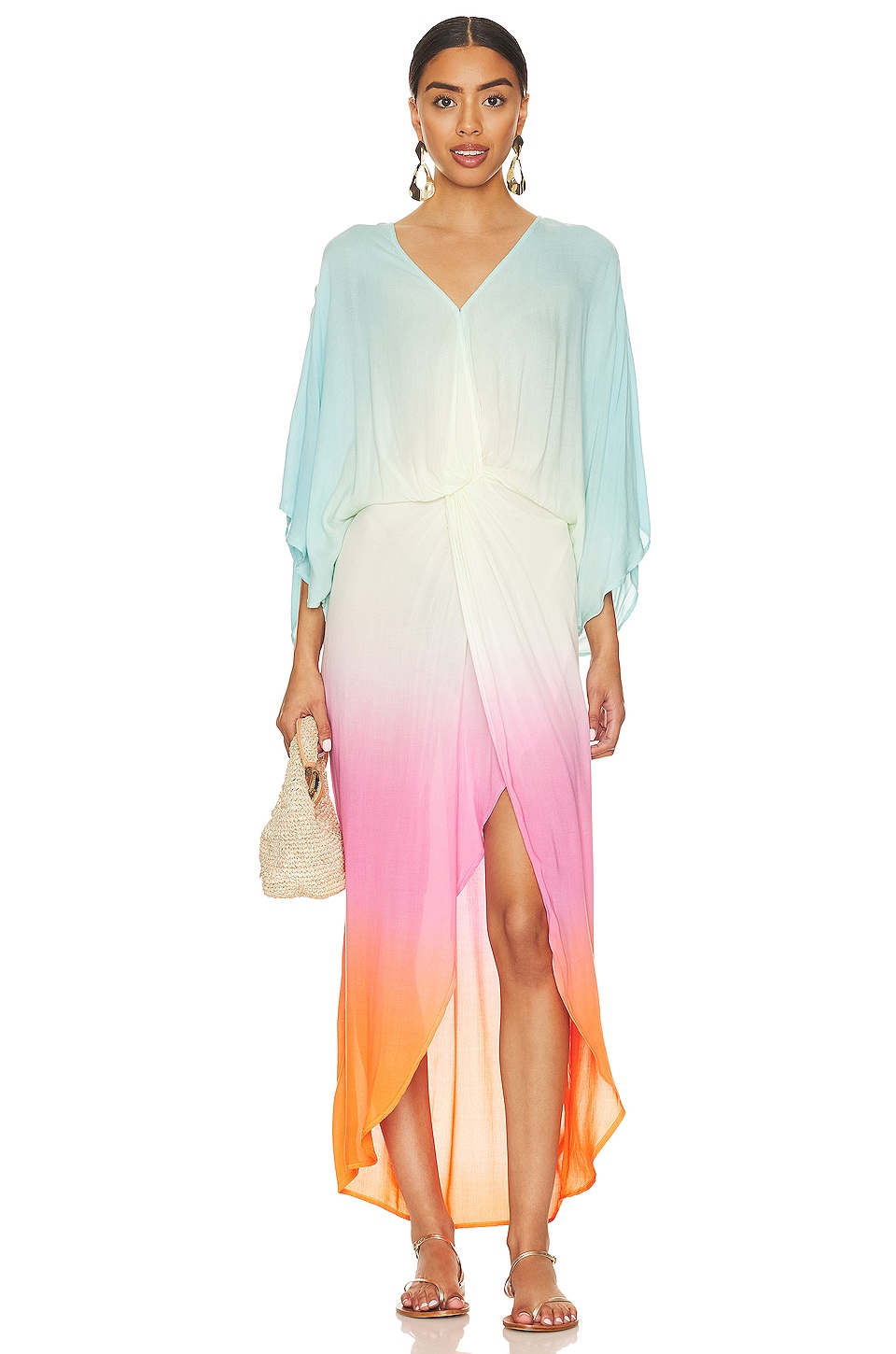 Image 1 of Siren Maxi Dress in Island Ombre