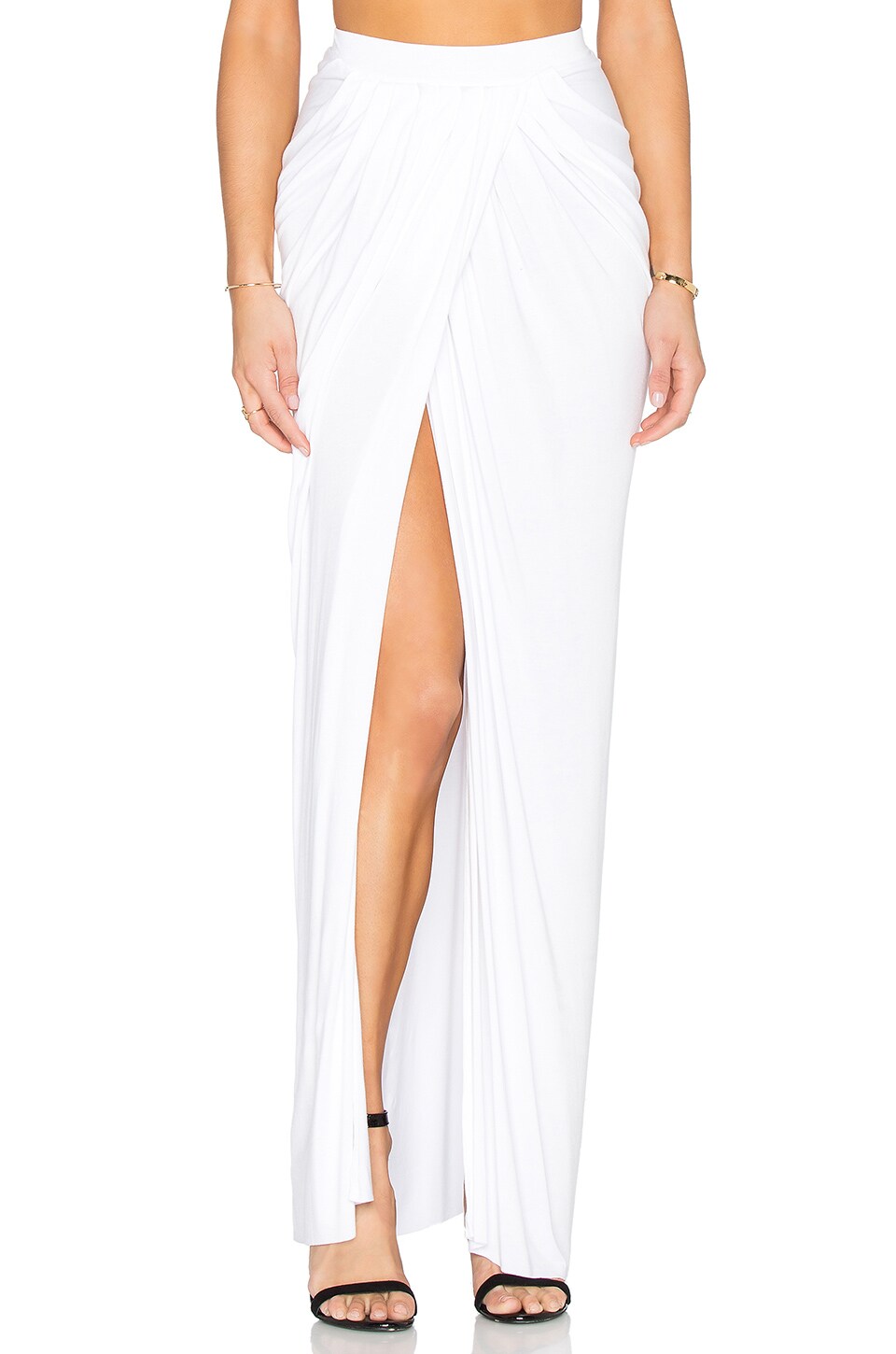 Young, Fabulous & Broke Grace Skirt in White | REVOLVE