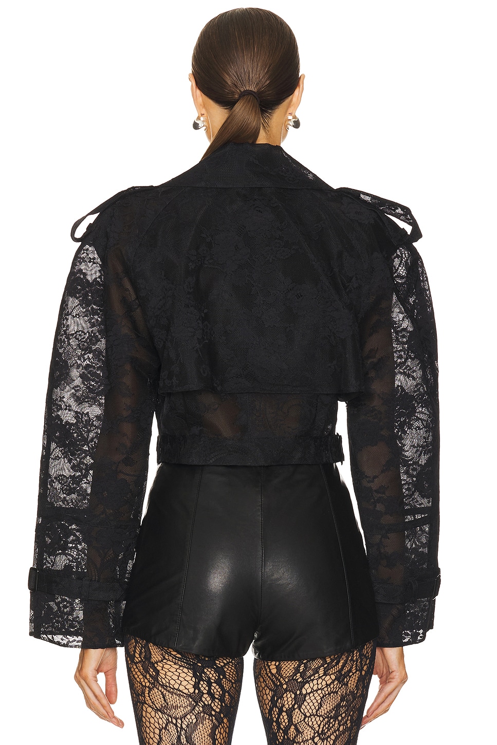 Chantilly Lace Biker Jacket - Thumbnail 3