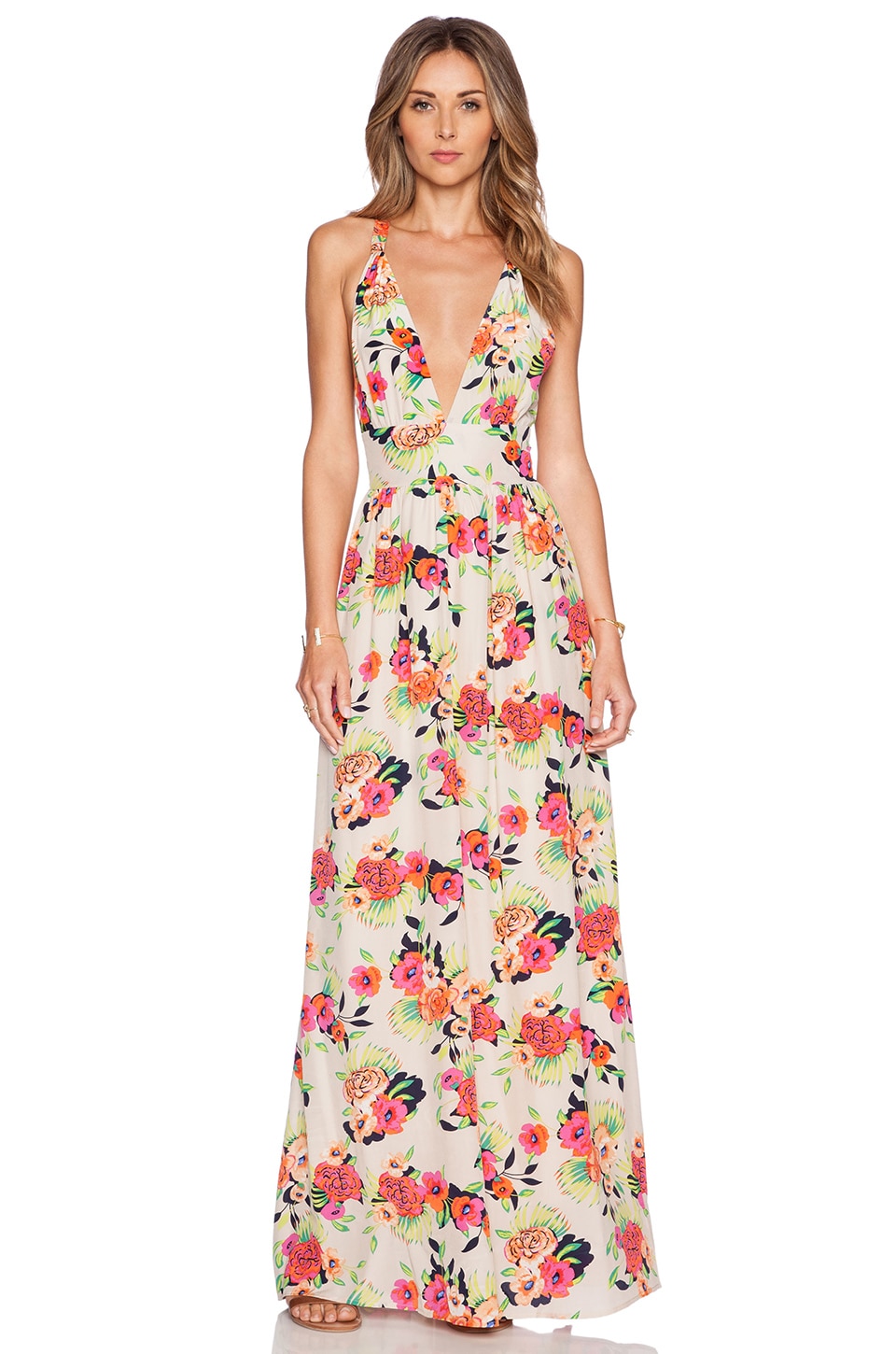 Yumi Kim Enchanted Maxi Dress in Peonies Bloom | REVOLVE