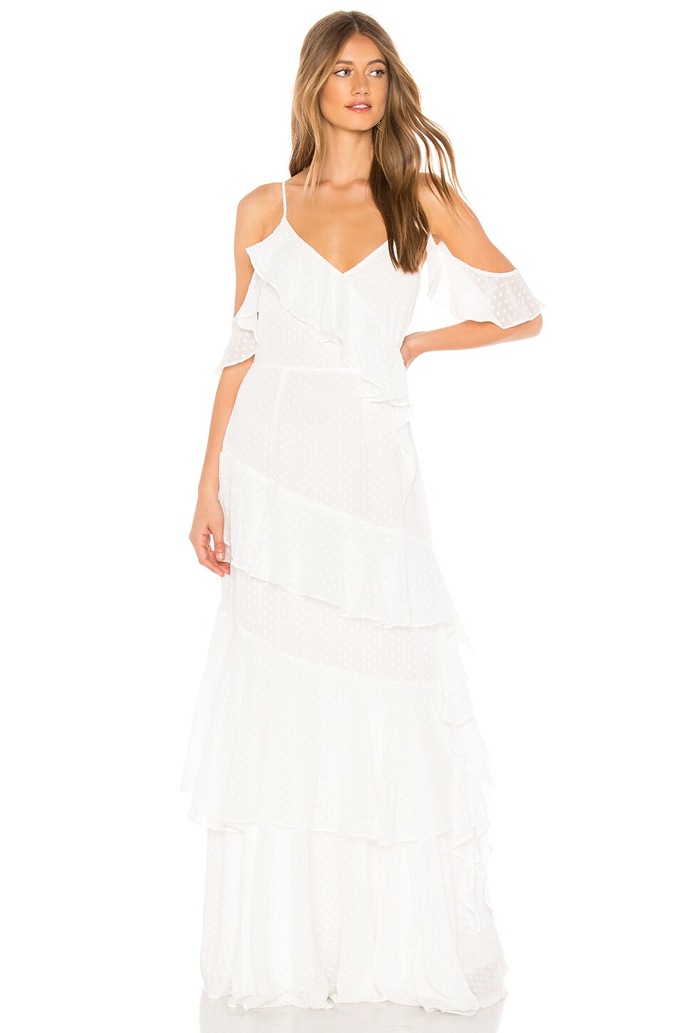 Yumi Kim Hearts Desire Dress in White Dot | REVOLVE