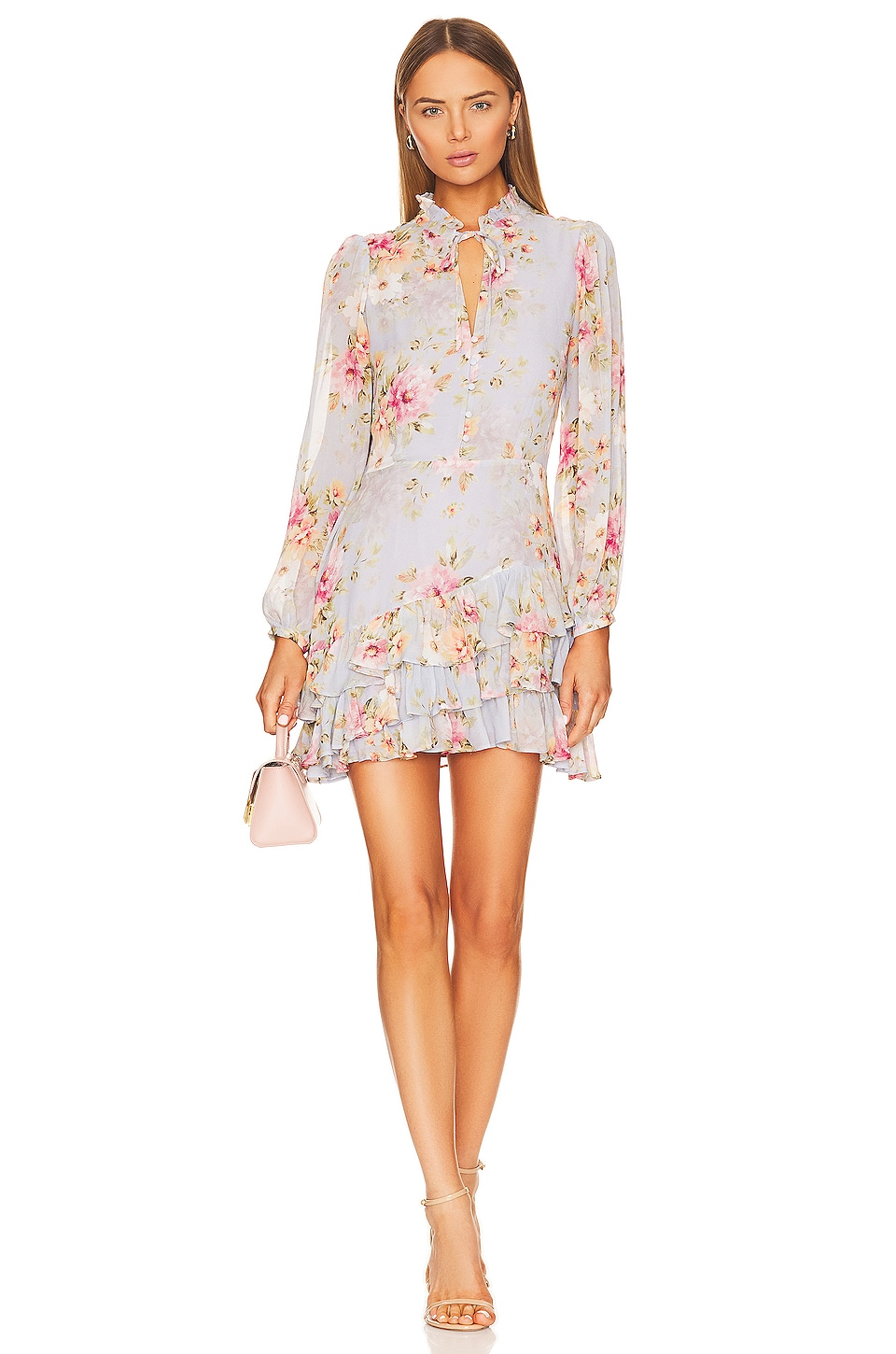 Yumi Kim Jenna Mini Dress in New Day Blue
