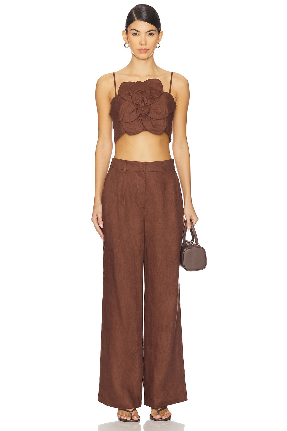 Yumi Kim Sahara Top in Chocolate Brown REVOLVE
