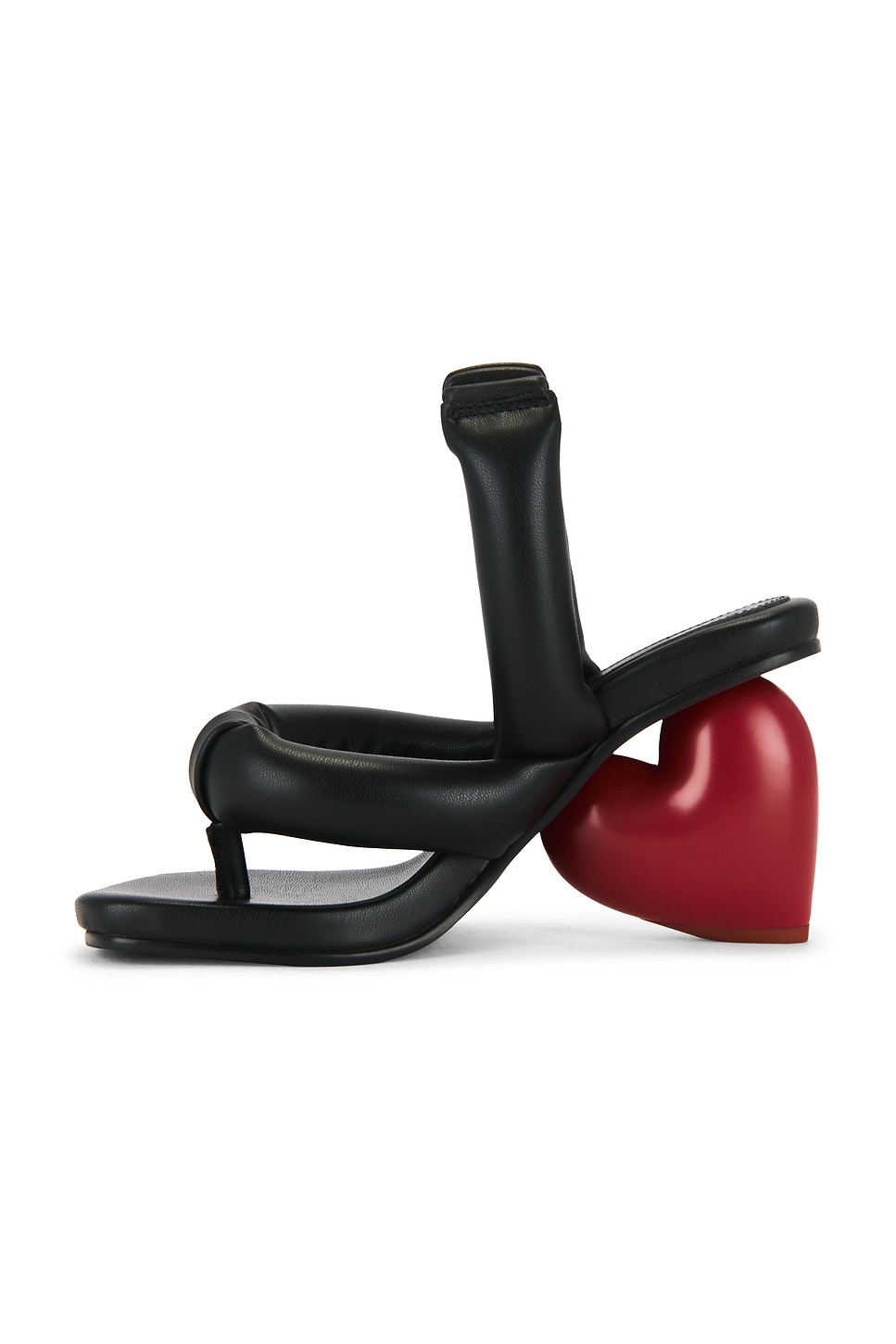 Yumeyume love heel black red ヒールサンダル23cm Yume Yume Love Heel in Black & Red | REVOLVE