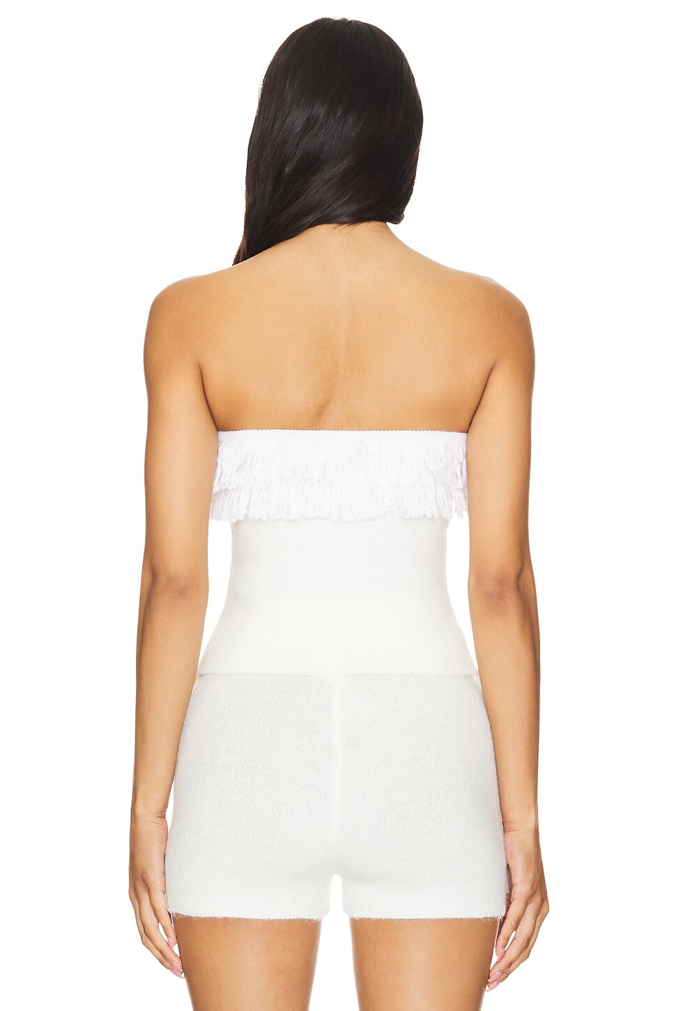 TOP BANDEAU ROSIE RUFFLE KNIT