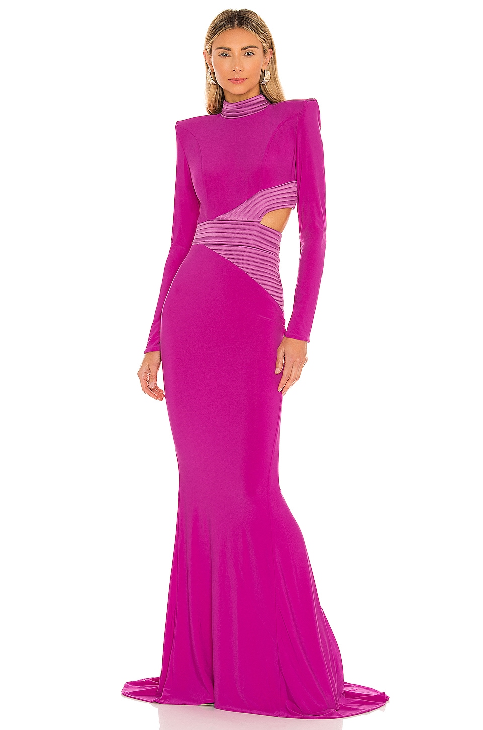 Zhivago Message To Love Gown in Berry | REVOLVE