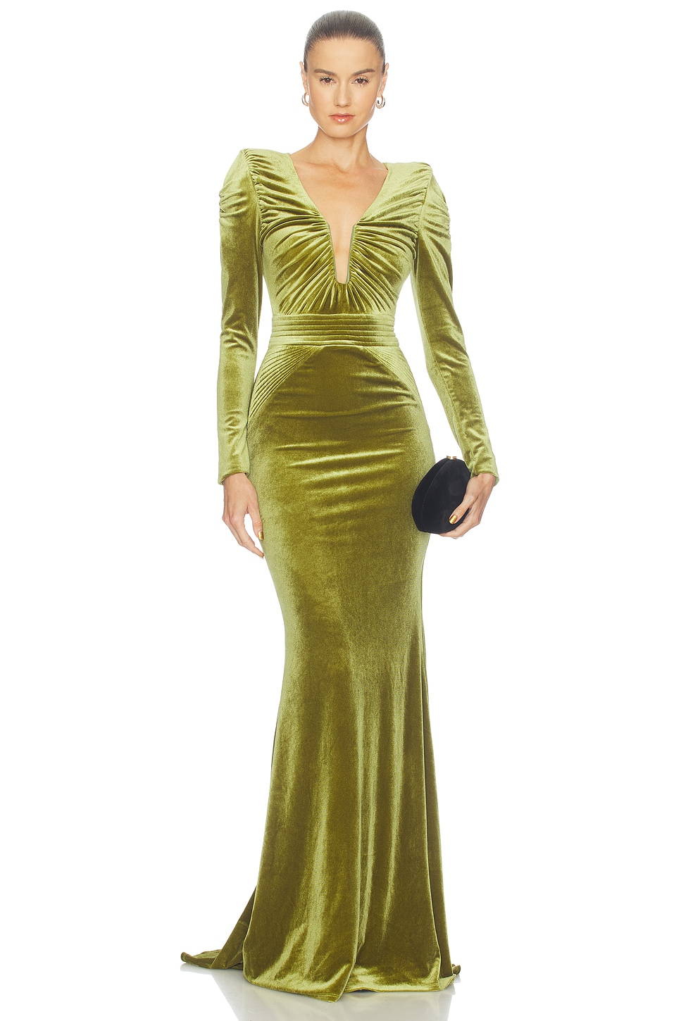The Bloom Velvet Gown