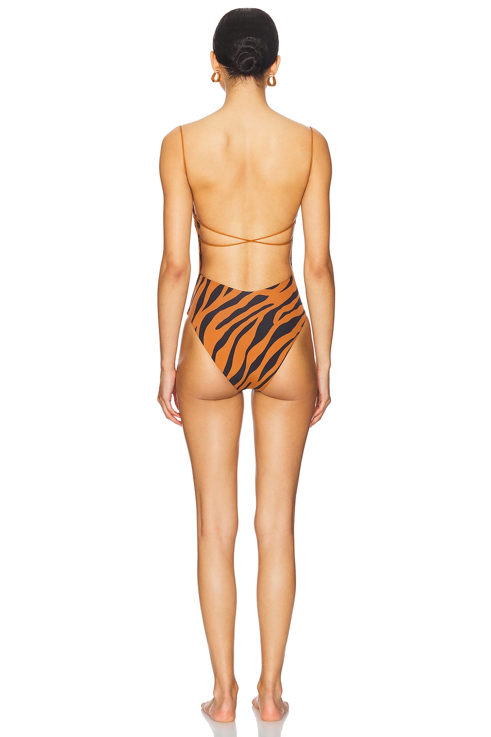 Ziah Fine Strap One Piece Swimsuit thumbnail