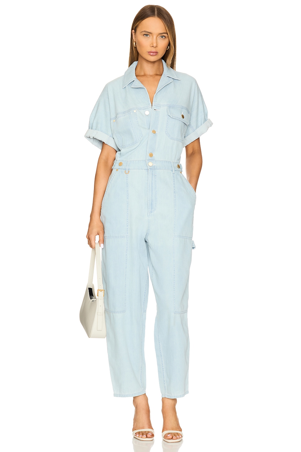 新品！Grown/Quilted Hemp Denim Boiler Suit Grown Quilted Hemp Denim Boiler Suit - Denim – H.A.O.