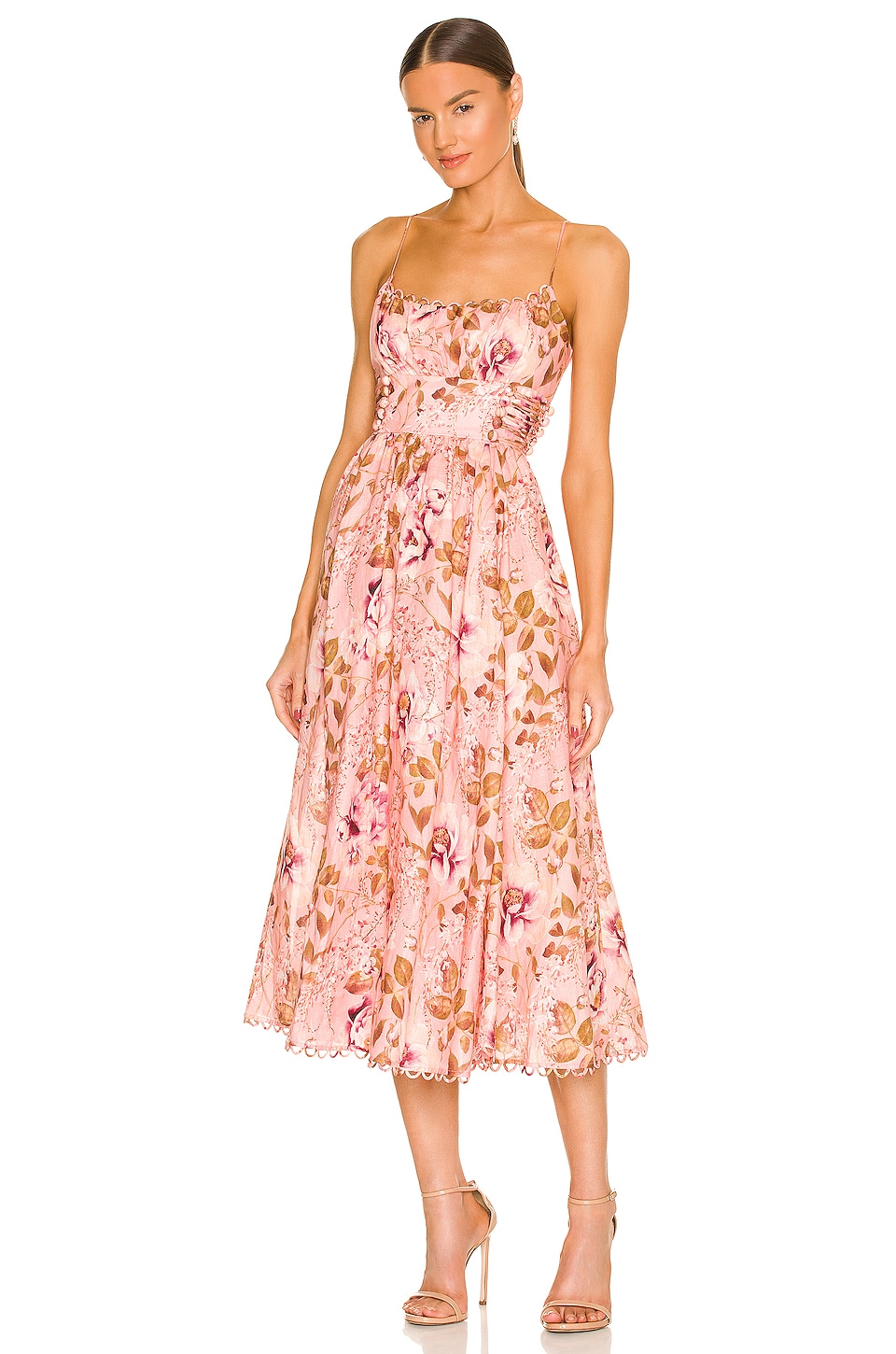 Zimmermann Rosa Laced Picnic Dress in ...