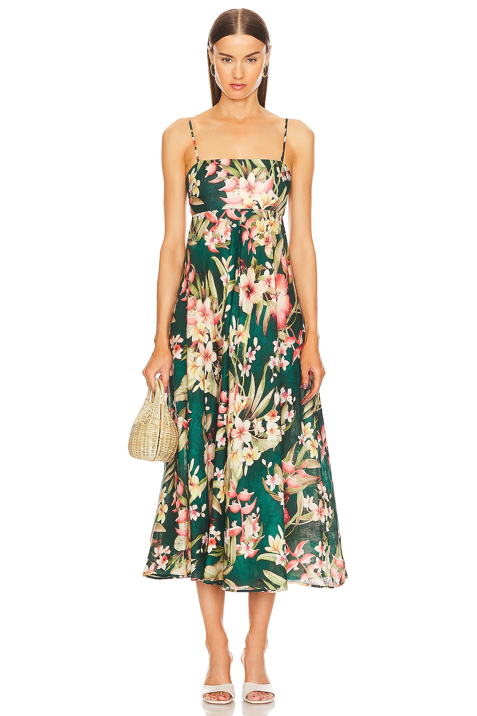 Zimmermann hotsell green dress