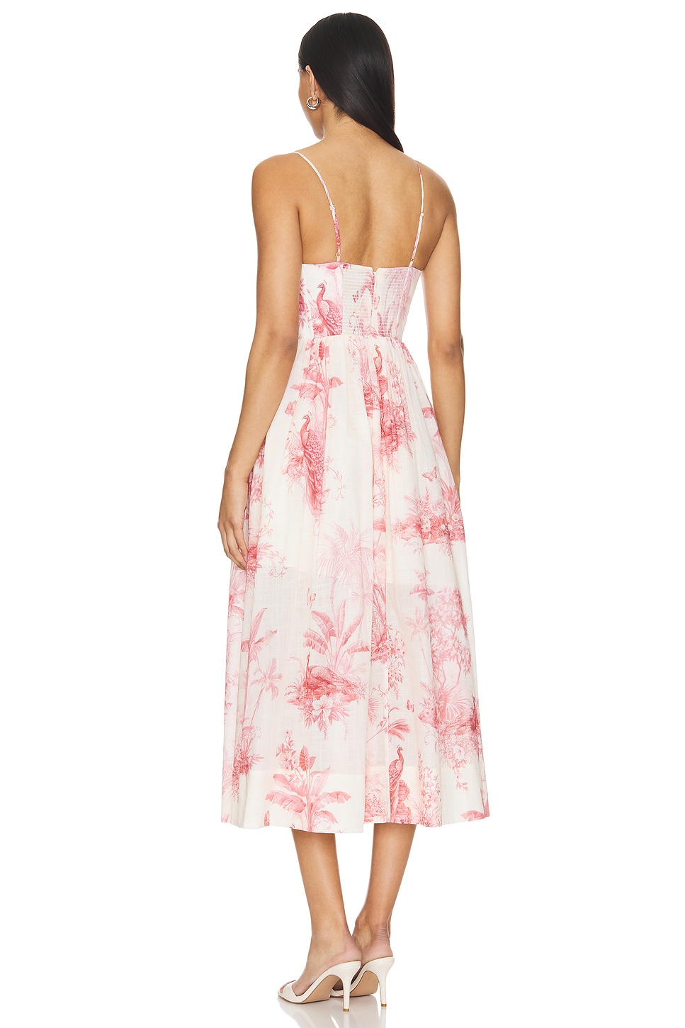 Zimmermann Waverly Corset Midi Dress thumbnail