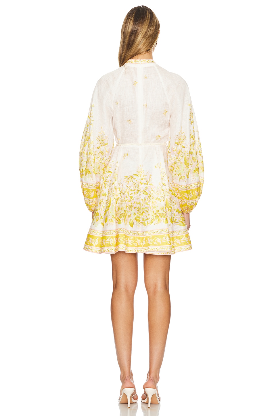 Zimmermann Golden Buttoned Mini Dress thumbnail