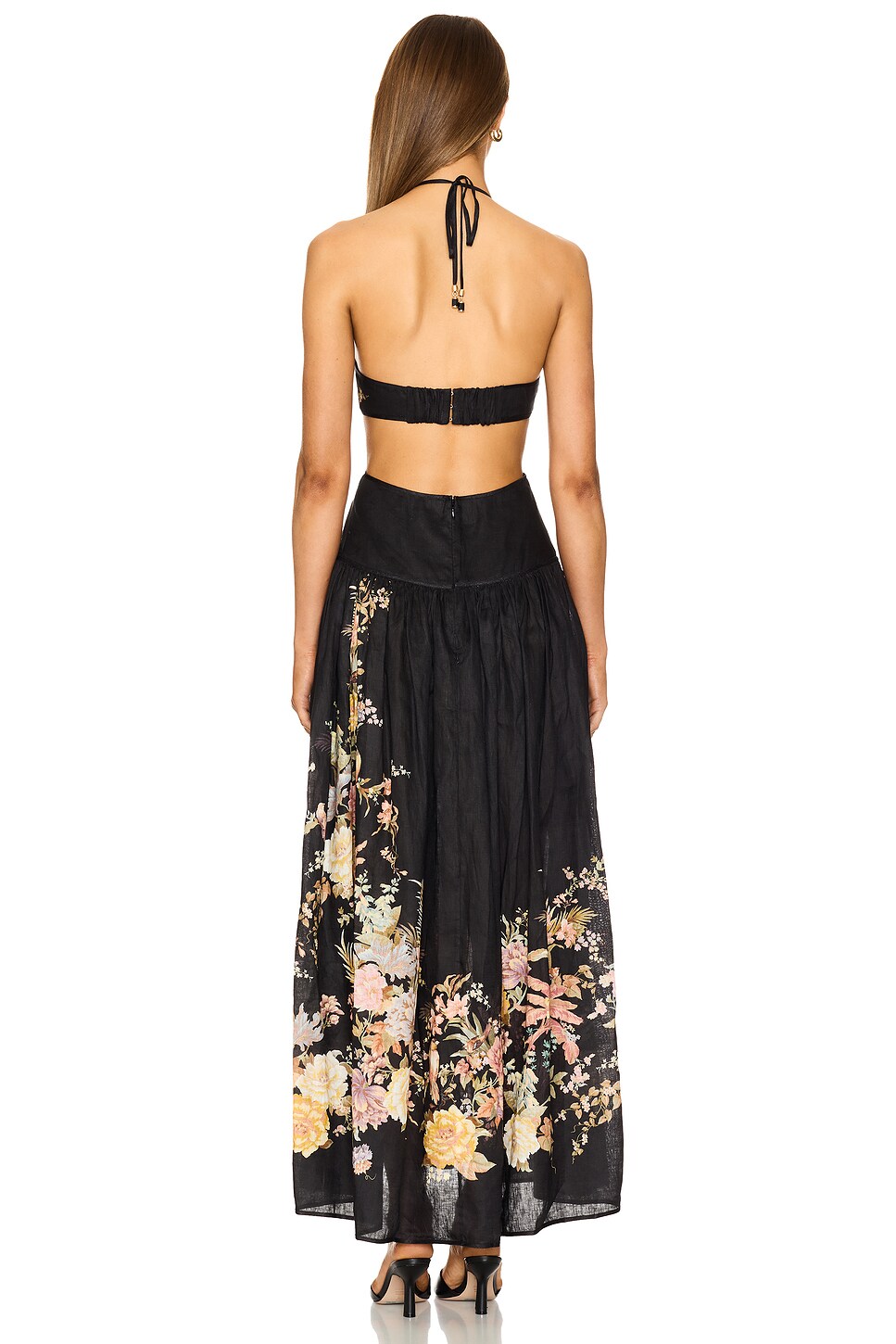 zimmermann tallow midi dress Tallow Wrap Midi Dress