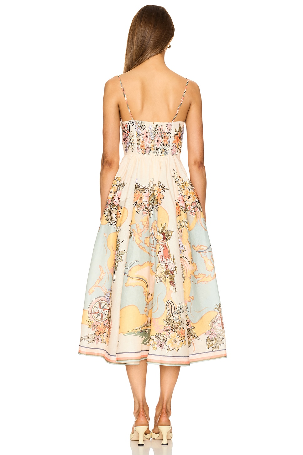ワンピース Zimmermann TALLOW TUCKED BODICE DRESS (1774DRS253 NAUMP) Zimmermann Tallow Tucked Bodice Dress – LOZURI®