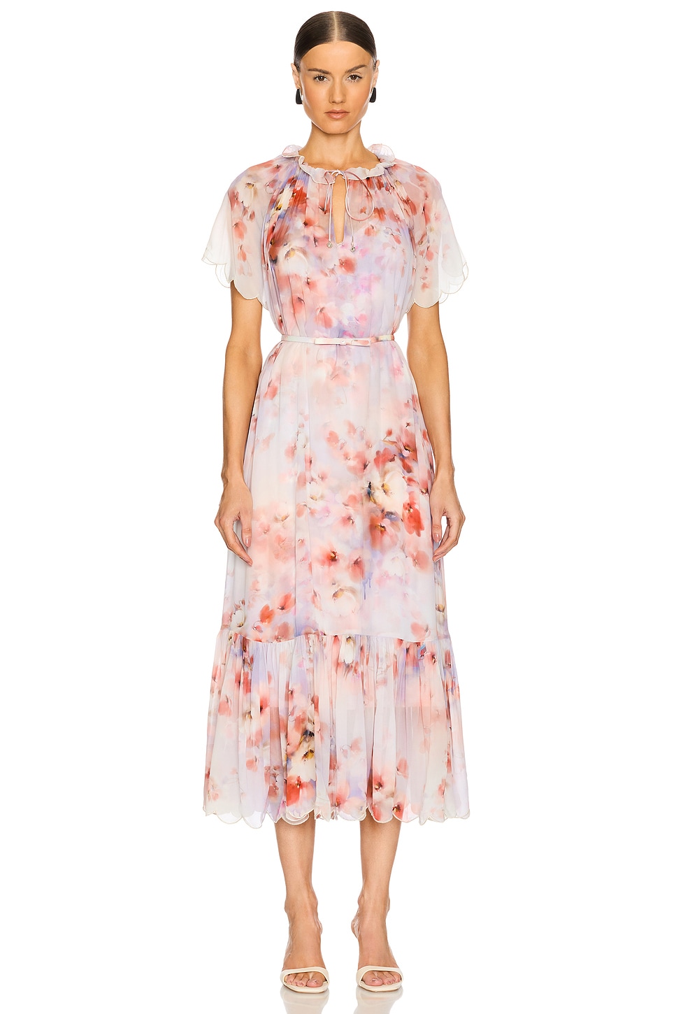 【関税込み】ZIMMERMANN 'Crush Flutter Maxi' skirt Zimmermann Crush Flutter Maxi Skirt | Neiman Marcus