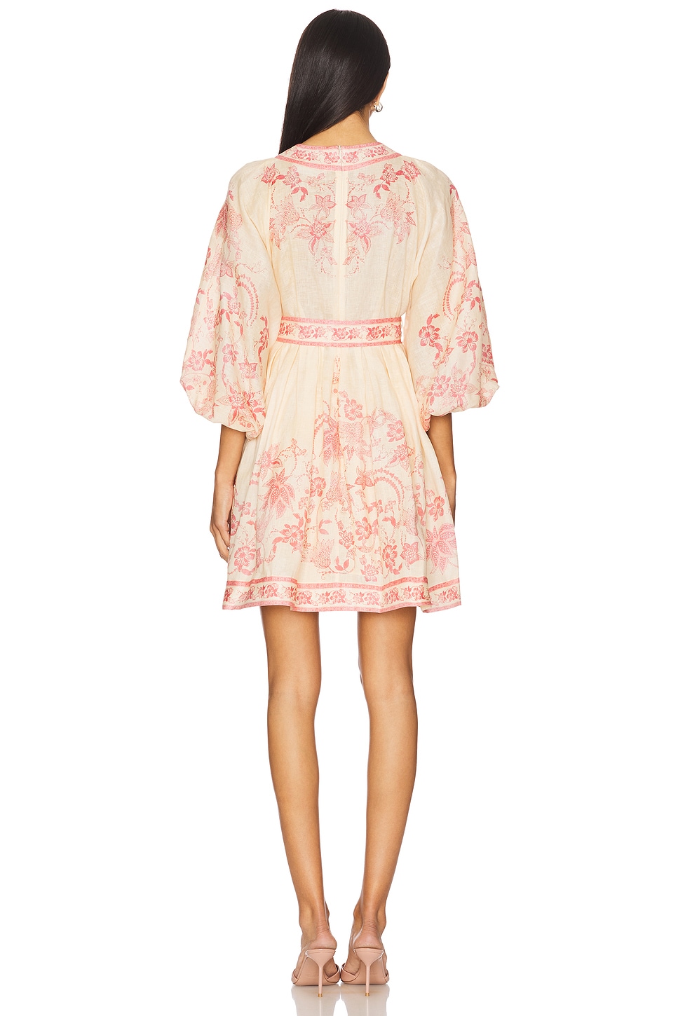【Zimmermann】LUCKY LACE PLUNGE MINI DRESS プランジ ミニ 28059876_59314405_600.jpg