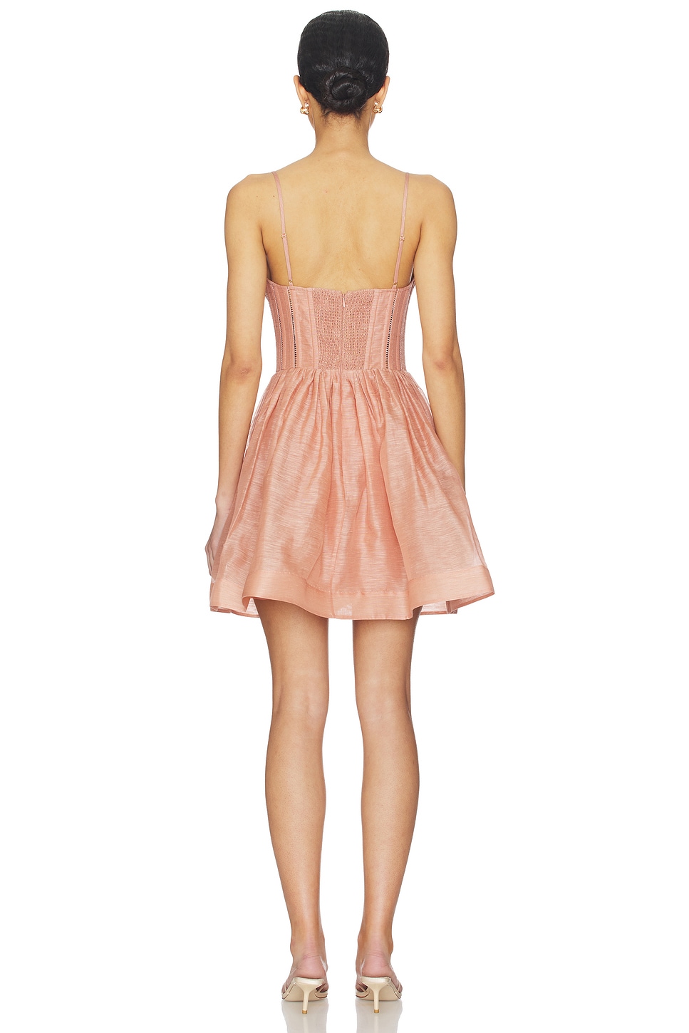 white mini eyelet dress Hailey Eyelet Shift Mini Dress – No. 14