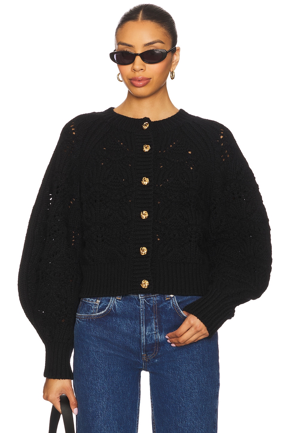 Hypnotic Cable Knit Cardigan