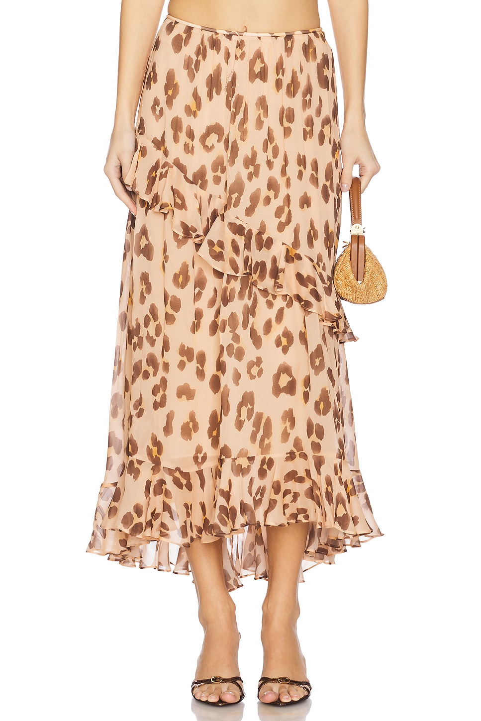 スカート ZIMMERMANN Woman Skirt Peach 3914SS25R PEACH ZIMMERMANN: Skirt woman - Peach | Zimmermann skirt 3914SS25R