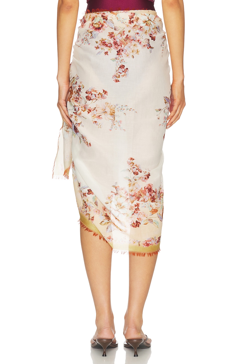Zimmermann Printed Cotton Pareo