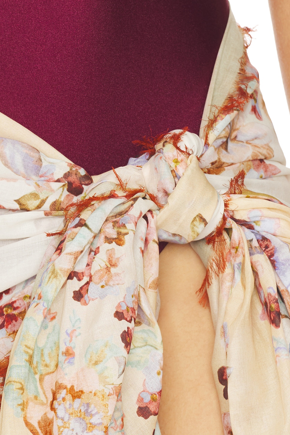 Zimmermann Printed Cotton Pareo