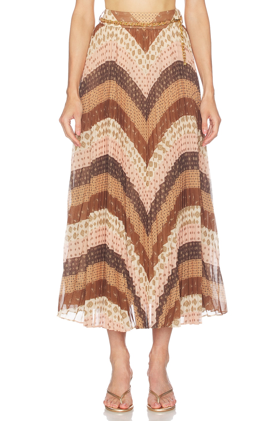 Sunray Pleated Skirt