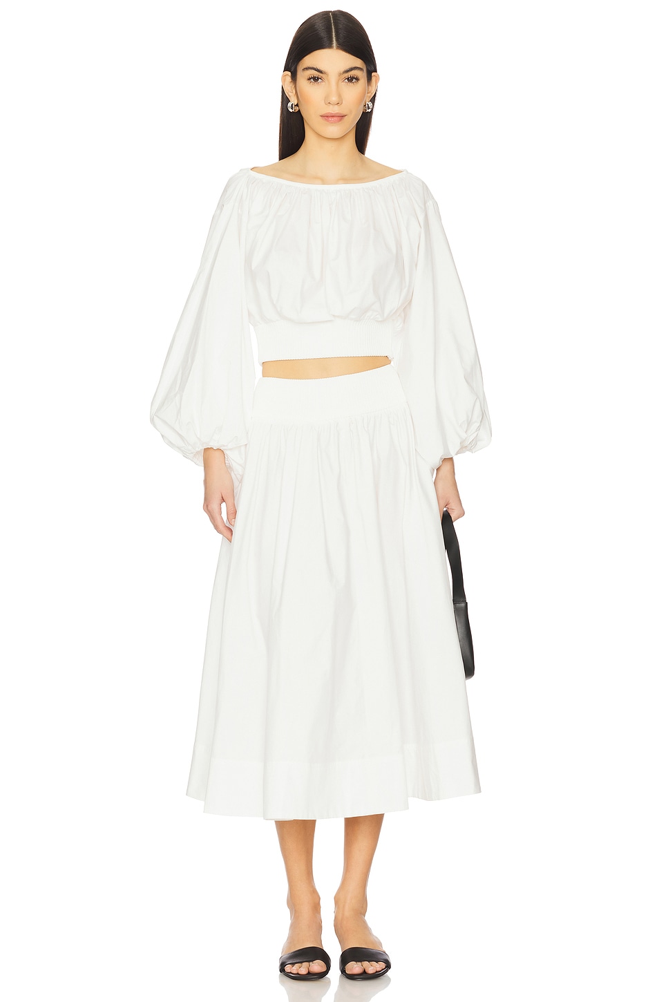 Zimmermann Poplin Bodice in Ivory | REVOLVE